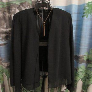 Open Front + Split Sleeve Blazer